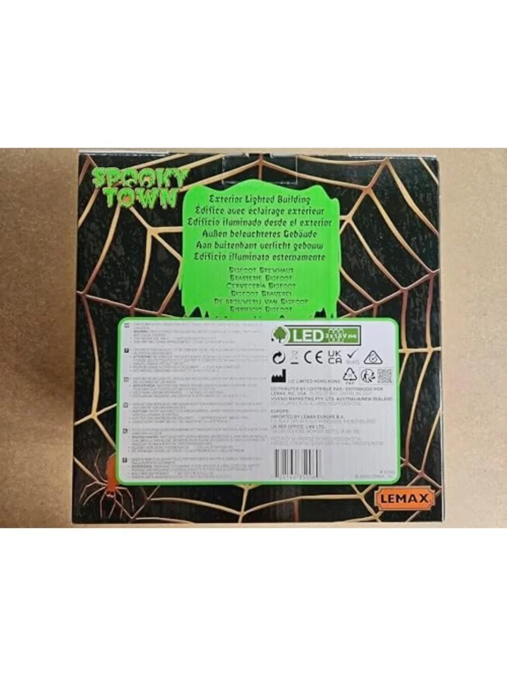 Lighted Bigfoot Brewhaus Halloween Display, 7.87